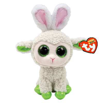 TY Beanie Boos Mary Lam (med kaninører) - TY Kosedyr